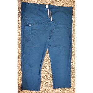 Unisex Wonder Work Teal Scrub Pants Sz 2X Nurse CNA